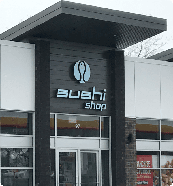 Sushi shop